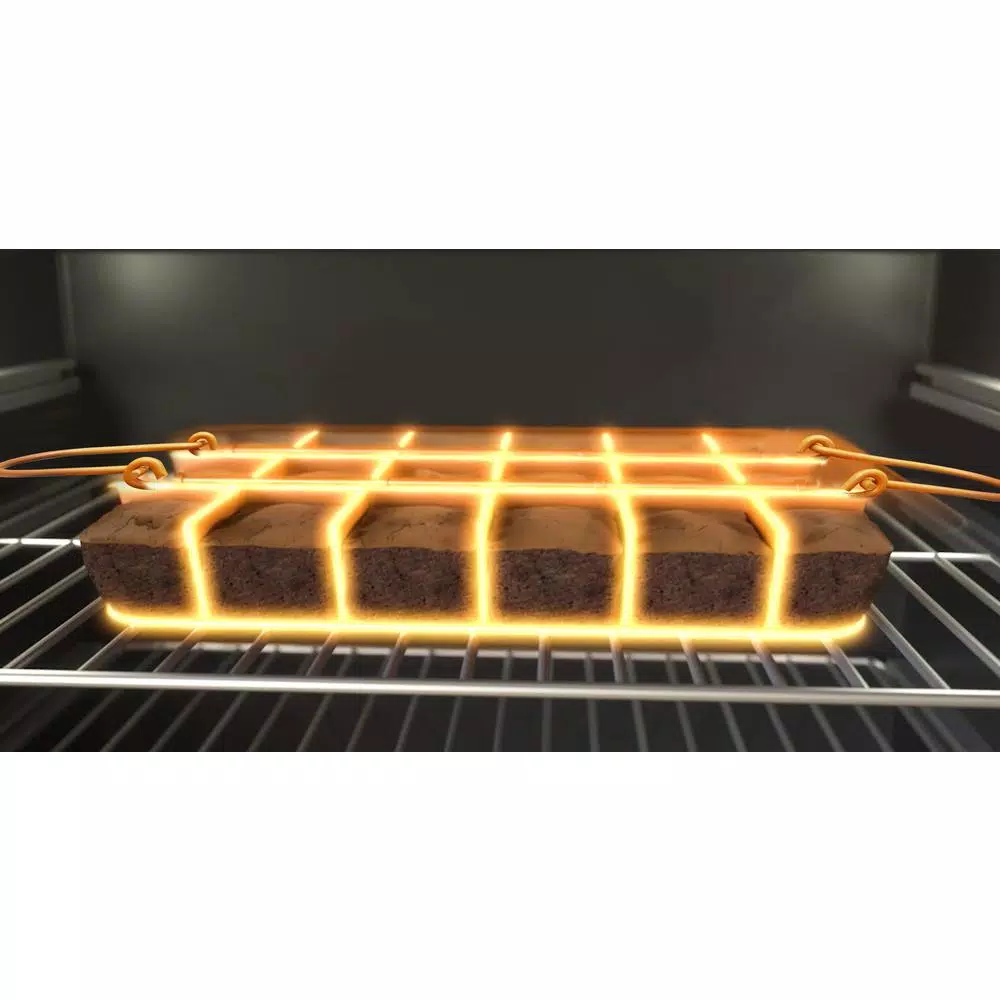 Gotham Steel Brooklyn Brownie Non-Stick Copper Baking Pan with Built-in Slicer, 18-Brownie Capacity