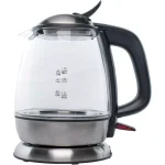 Brentwood Appliances KT-1910BK 1 Liter Cordless Glass Electric Kettle, 4.2-Cup, Black thumbnail 1