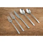 Cambridge Silversmiths Beacon Mirror 45-Piece Flatware Set, Service for 8, 18/0 Stainless Steel thumbnail 4