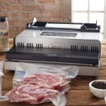 LEM MaxVac 1000 Stainless Steel Food Vacuum Sealer with Bag Holder and Cutter thumbnail 4