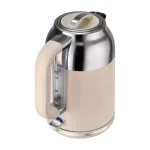Kalorik 1.7L Retro Electric Kettle, 7-Cup Mid-Century Design, Cream thumbnail 4