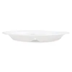 DART Concorde 9-inch White 3-Compartment Foam Plastic Plates, 500 Count Case thumbnail 3