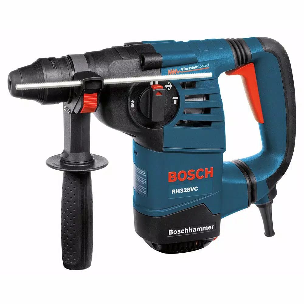 Bosch RH328VC 8 Amp SDS-Plus Rotary Hammer Drill with HDC100 Dust Collection Attachment