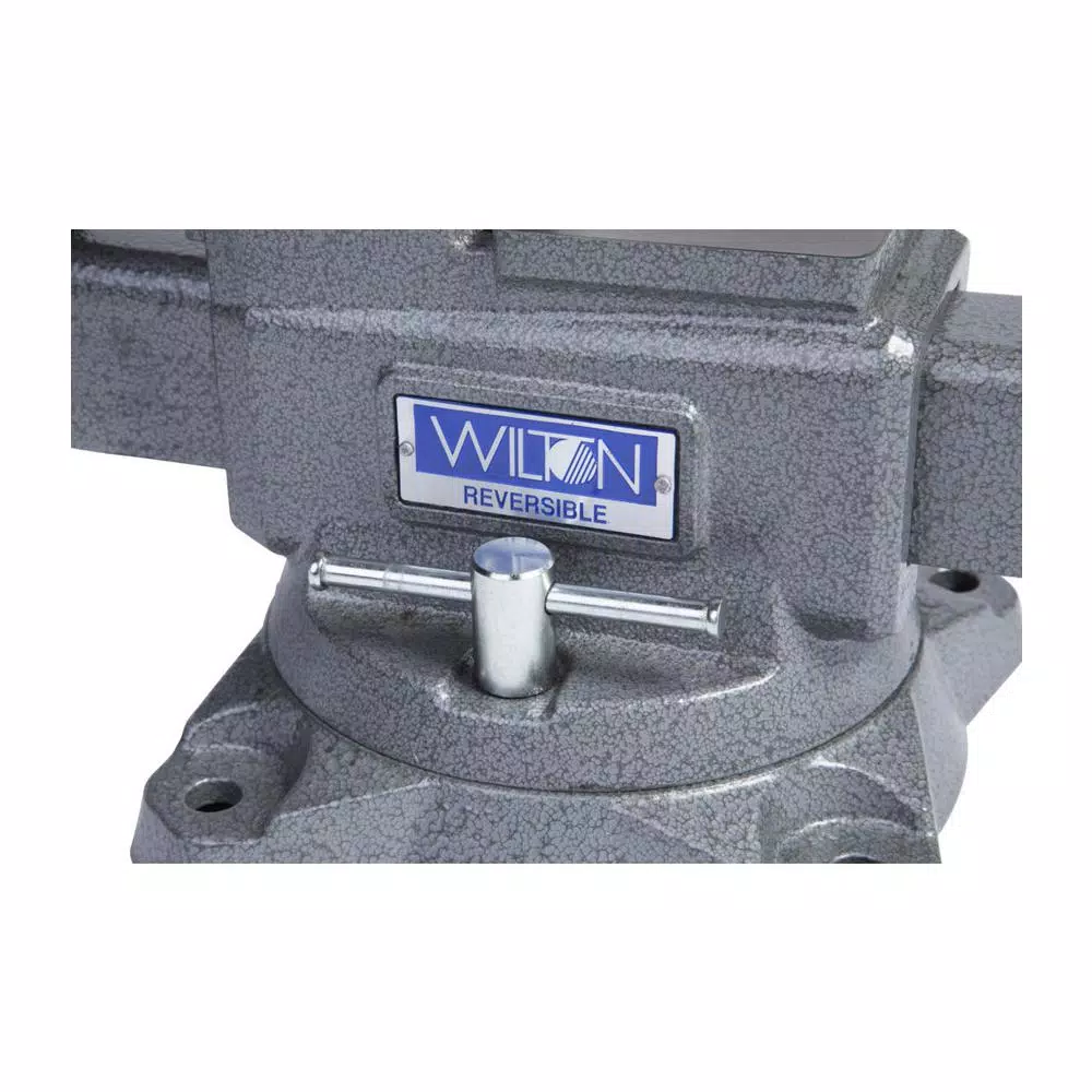 Wilton 4550R Reversible Bench Vise, 5.5 in. Jaw Width with 360° Swivel Base