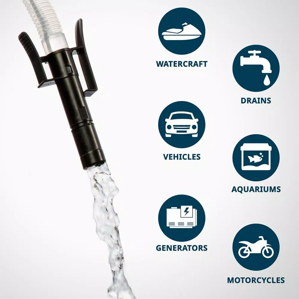 Unbranded Jumbl Battery Powered Fuel Transfer Pump with Auto-Stop and 2.3 GPM Flow Rate