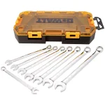 DEWALT DWMT73810 8-Piece Metric Long Panel Combination Wrench Set thumbnail 1