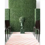 Ejoy Artificial Boxwood Hedge Greenery Panels, Dark Green, 20 in. x 20 in. (6-Piece Set) thumbnail 5