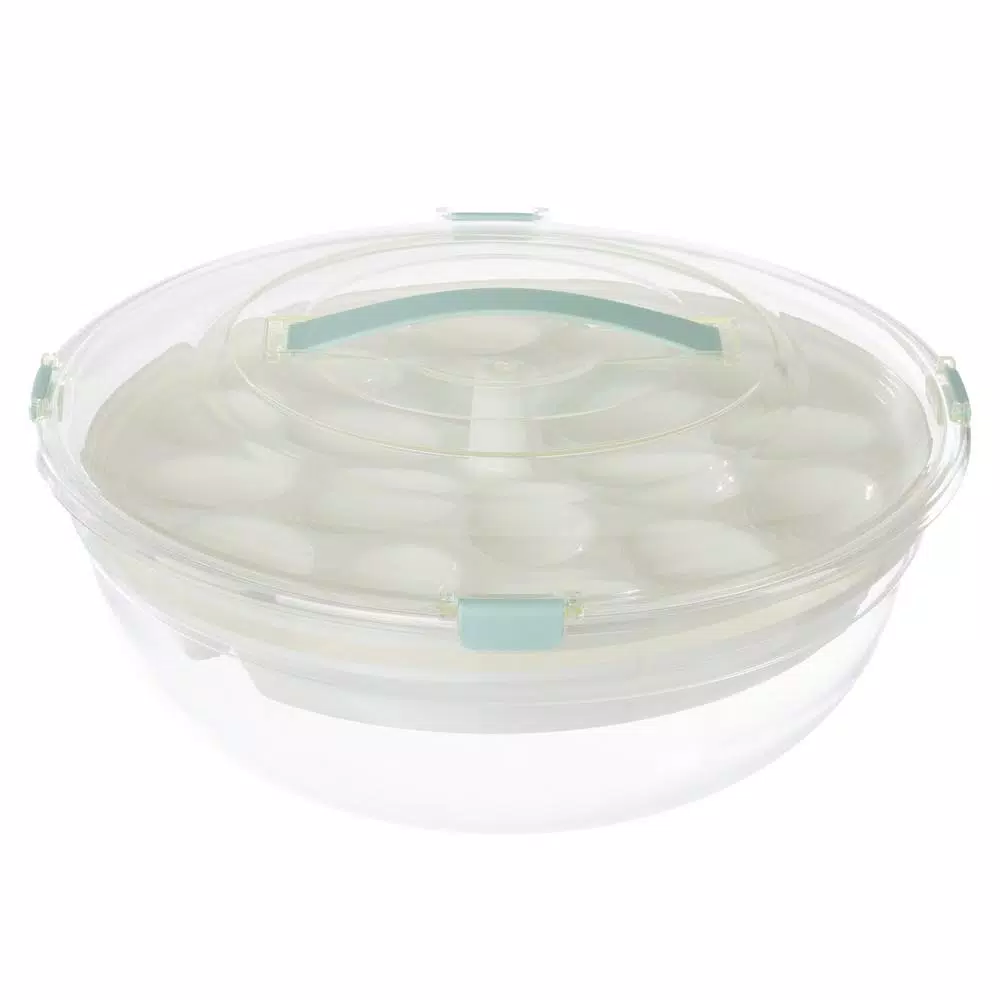 Classic Cuisine 4-in-1 Cold Appetizer Chilled Serving Tray Set