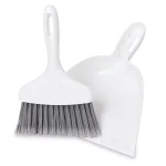 Libman 10 in. Whisk Broom and Dustpan Set, Gray thumbnail 2