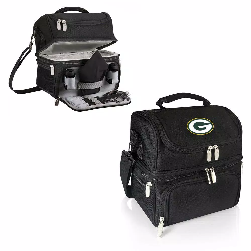 ONIVA Pranzo Green Bay Packers Insulated Lunch Bag - Black