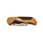 Klein Tools Folding Utility Knife with Rubber Grip and Belt Clip thumbnail 4