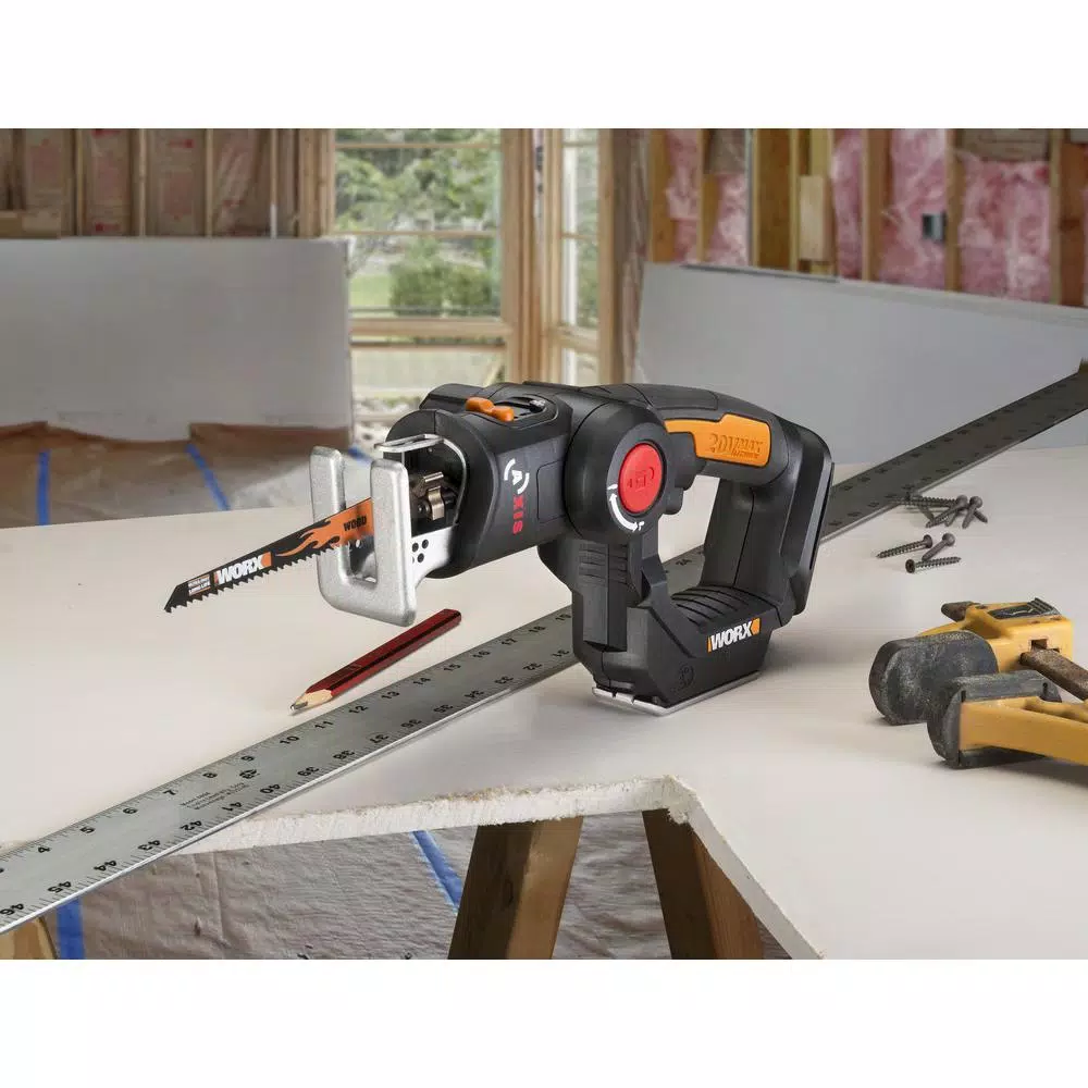Worx 20V Power Share Axis 2-in-1 Cordless Reciprocating and Jig Saw (Tool Only)