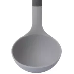 BergHOFF Leo Grey Serving Ladle - Heat Resistant Nylon with Soft-Touch Handle thumbnail 2