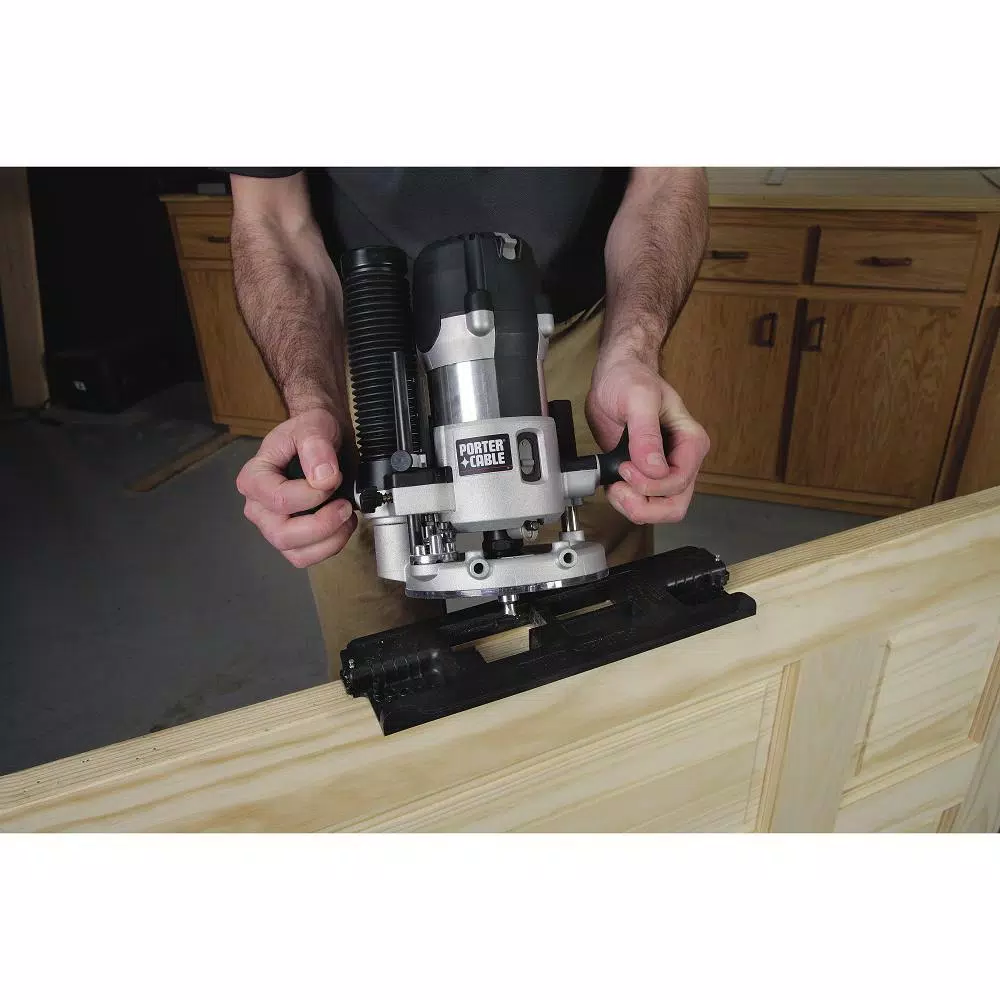 Porter-Cable 59375 Strike and Latch Plate Router Template with HSS Bit