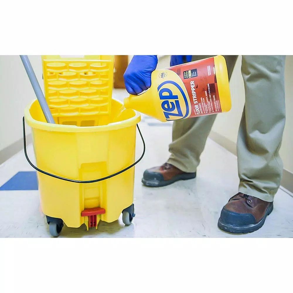 Zep Heavy-Duty Floor Stripper, 1 Gallon (Case of 4)