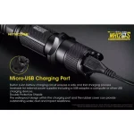 NITECORE MH12GTS 1800 Lumen Rechargeable LED Tactical Flashlight thumbnail 4
