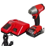 Milwaukee M18 FUEL 3/8 in. Compact Impact Wrench Kit w/ (2) 2.0 Ah Batteries & Charger thumbnail 5