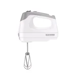 BLACK+DECKER 6-Speed Hand Mixer with 5 Attachments, 250W, White thumbnail 3