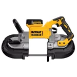DEWALT 20V MAX XR Cordless Brushless Deep Cut Band Saw Kit with (3) 5.0 Ah Batteries & Charger thumbnail 7