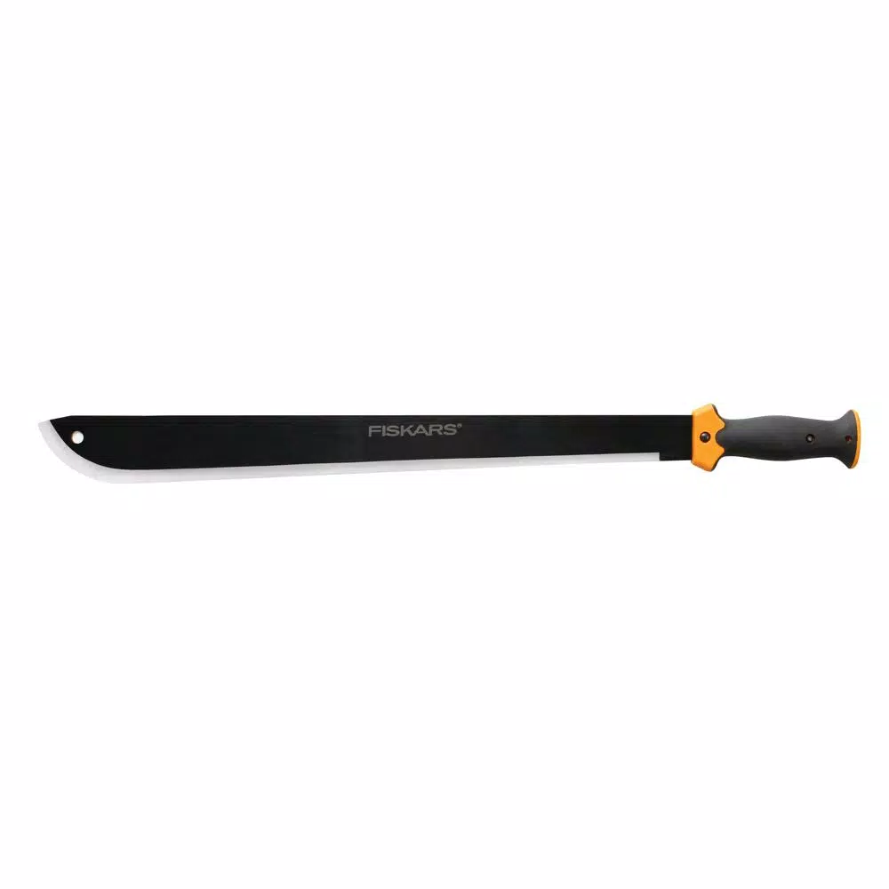 Fiskars 22 in. Tempered Steel Blade Machete with Softgrip Handle