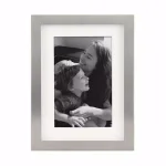 Stonebriar Collection Silver Metal Shadow Box Picture Frame Set, 5-Piece Gallery Wall Decor with White Mats thumbnail 5