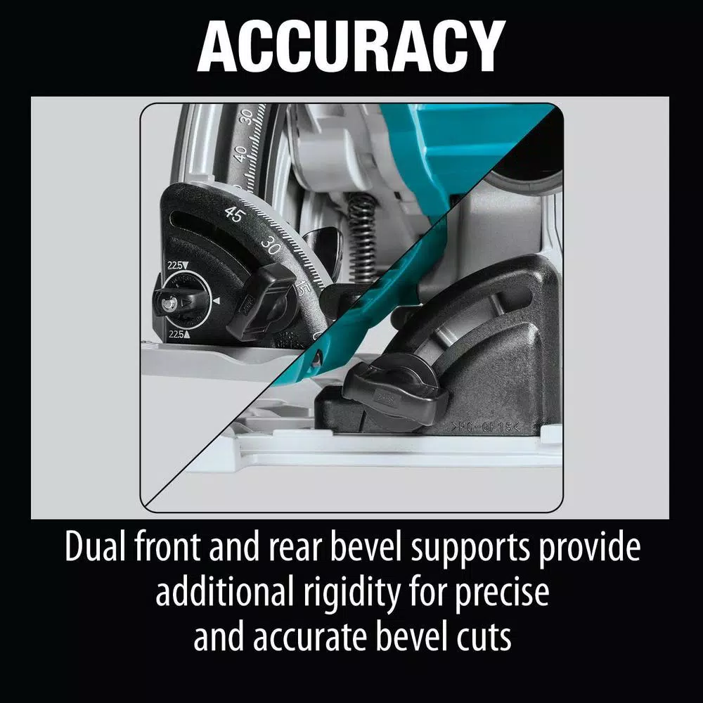 Makita 18V X2 LXT Brushless 6-1/2 in. Plunge Circular Saw with AWS (Tool Only)