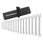 GEARWRENCH 18-Piece SAE Combination Wrench Set with Storage Roll thumbnail 1