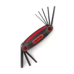 TEKTON 8-Piece Metric Folding Hex Key Wrench Set, 1.5-8 mm thumbnail 1