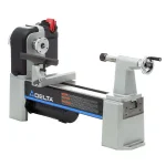 Delta 12-1/2 in. Midi-Lathe Variable Speed Wood Lathe, 1 HP thumbnail 1