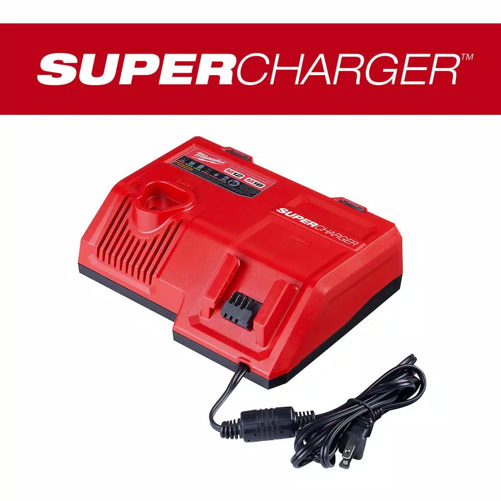 Milwaukee M12 and M18 Lithium-Ion Multi-Voltage Super Charger