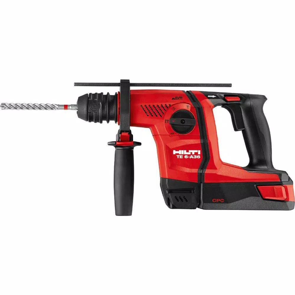 Hilti TE 6-A36 36V Cordless SDS Plus Rotary Hammer Kit with 2 Batteries and Charger