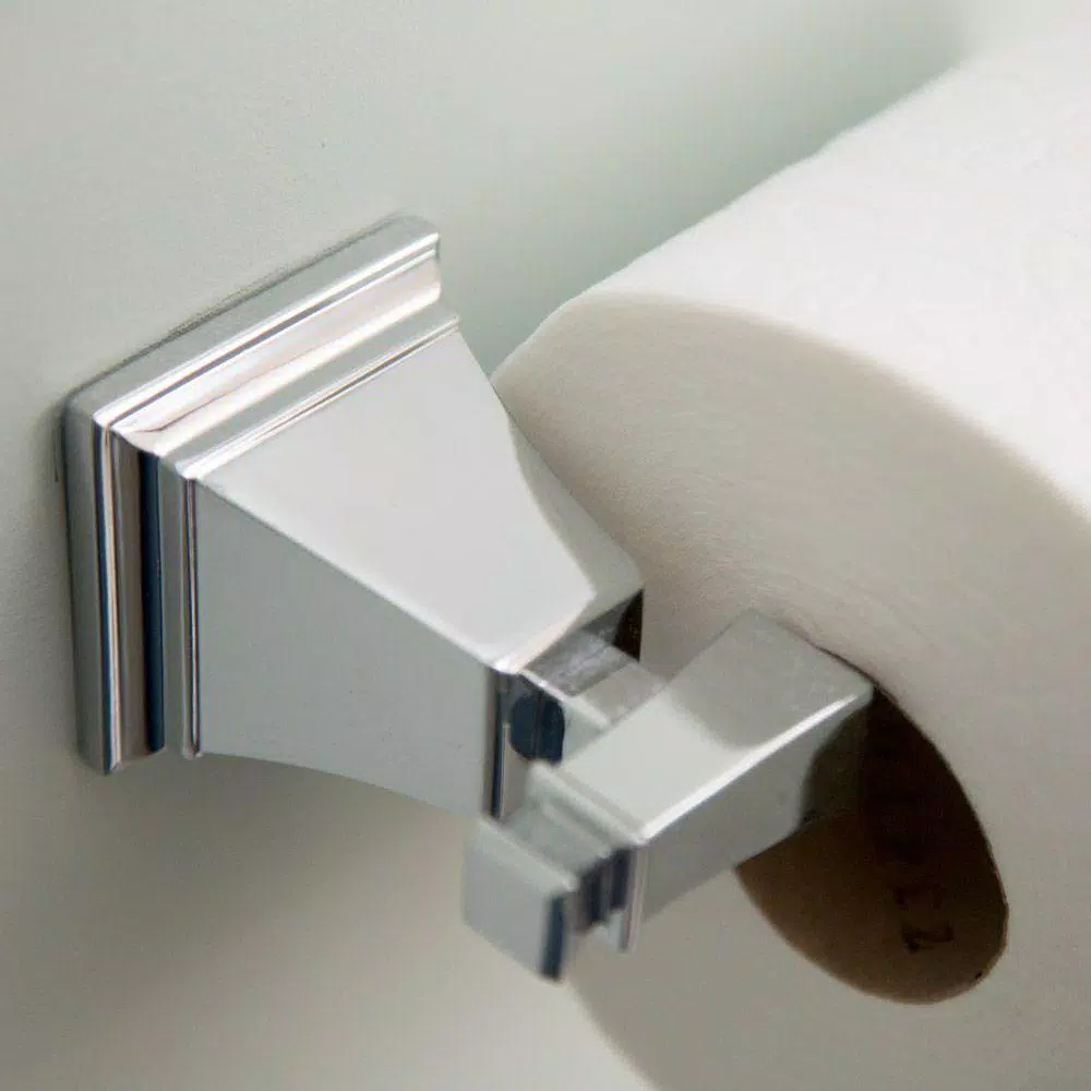 Speakman Rainier Single Post Toilet Paper Holder, Polished Chrome