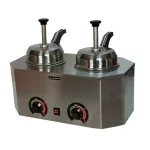 Paragon Pro-Style 32L Dual-Pump Heated Spout Warmer with 2 Crocks, Stainless Steel thumbnail 1