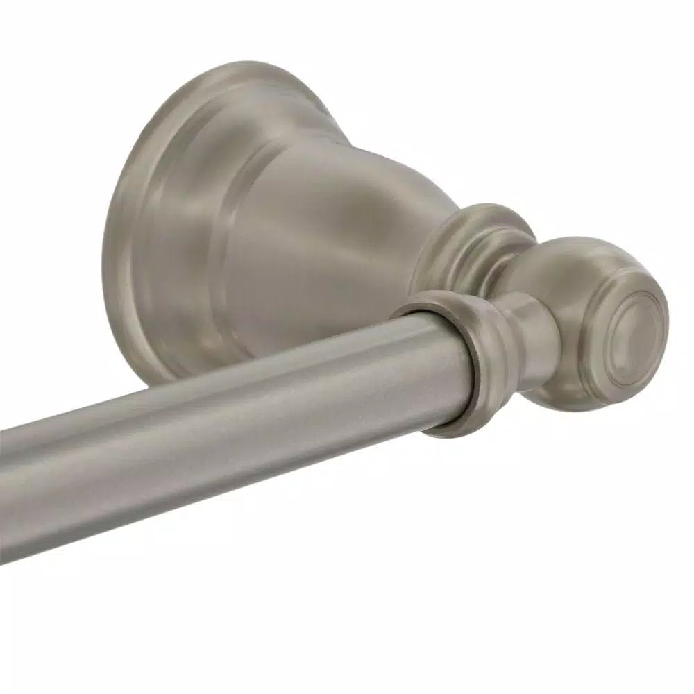 MOEN Kingsley 24 in. Single Towel Bar, Brushed Nickel