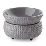 Candle Warmers Etc 5.2 in. Slate 2-in-1 Classic Fragrance Warmer - Dual Function Candle and Wax Melt Oil Warmer thumbnail 1