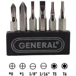 General Tools Ultratech Power Precision Screwdriver, Battery Operated, 100+ RPM with 6 Interchangeable Bits thumbnail 7