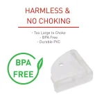 SecurityMan CORNERSTOP Baby Proofing Safety Corner Guards, 12-Pack Clear Edge Protectors thumbnail 6