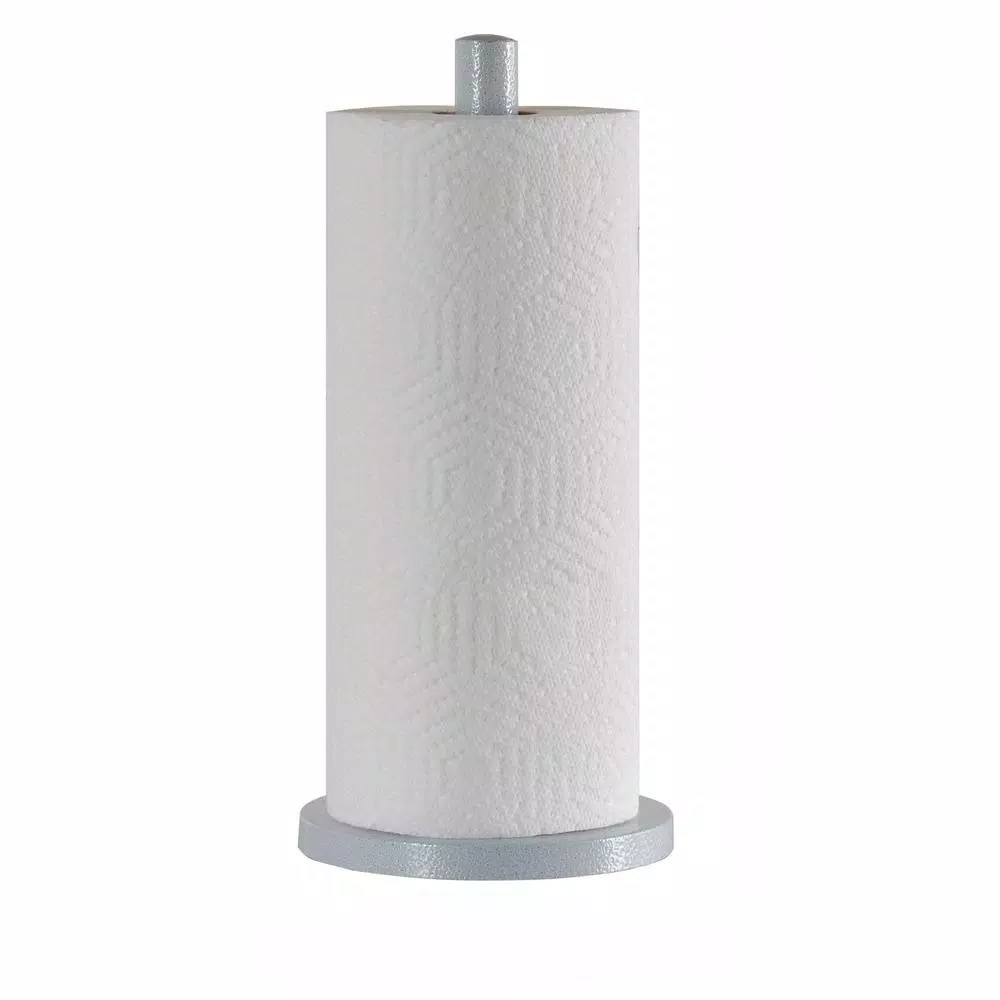 Laura Ashley Speckled Paper in White Paper Towel Holder