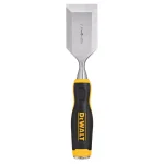 DEWALT 2 in. Straight Wood Chisel with Carbon Steel Blade and Ergonomic Handle thumbnail 1