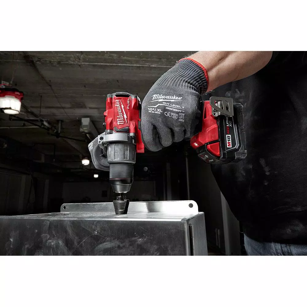 Milwaukee M18 FUEL 2-Tool Combo Kit: Hammer Drill/Driver & Surge Impact Driver with 2 Batteries