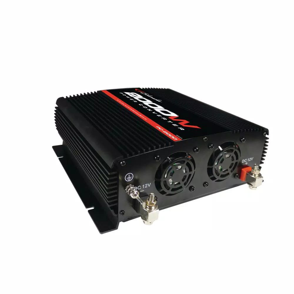 Schumacher PC-2000 2000-Watt 12V DC to 120V AC Power Inverter with 4000W Peak