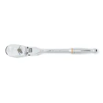 GearWrench 1/4 in. Drive 7 in. 90-Tooth Flex Head Teardrop Ratchet thumbnail 4
