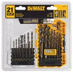 DEWALT 21-Piece Black Oxide Twist Drill Bit Set thumbnail 4