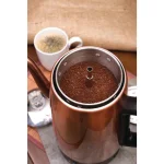 Euro Cuisine 12-Cup Copper Electric Percolator, Stainless Steel Coffee Maker thumbnail 5