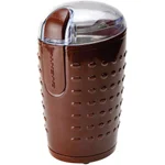 Ovente 2.5 oz. Electric Coffee Grinder with Stainless Steel Blades and Transparent Lid, Brown thumbnail 1