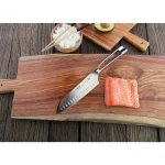 Cangshan N1 Series 7 in. German Steel Forged Santoku Knife, Stainless Steel Full Tang thumbnail 2