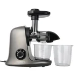 West Bend Cold Press Juicer, Masticating Slow Juicer for Fruits, Vegetables and Greens, Gray thumbnail 1