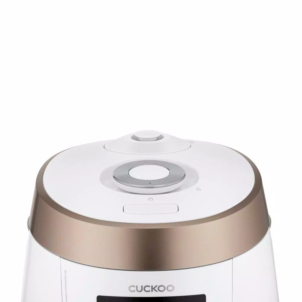 Cuckoo 5 Qt. Electric Multi Pressure Cooker with Dial, White/Gold