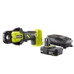 RYOBI 18V ONE+ PEX Crimp Ring Press Tool Kit with 2.0 Ah Battery and IntelliPort Charger thumbnail 1