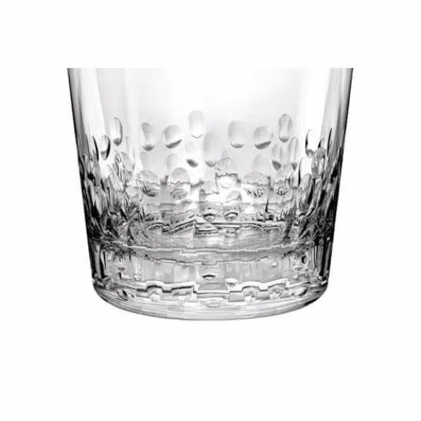 Unbranded Cabo Clear Acrylic Double Old Fashioned Glasses, 15.9 oz, Set of 6